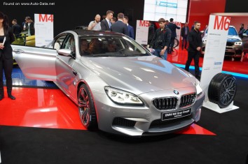 BMW M6 Gran Coupe (F06M LCI facelift 2014)