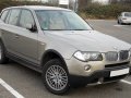 BMW X3  (E83 facelift 2006) - Τεχνικά Χαρακτηριστικά, Κατανάλωση καυσίμου, Διαστάσεις