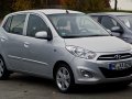Hyundai i10 I (facelift 2011) - Dane techniczne, Zużycie paliwa, Wymiary