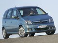 Opel Meriva A (facelift 2006) - Technical Specs, Fuel consumption, Dimensions