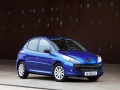 Peugeot 206  (+) - Dane techniczne, Zużycie paliwa, Wymiary