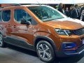Peugeot Rifter Standard  - Dane techniczne, Zużycie paliwa, Wymiary