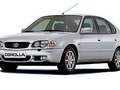 Toyota Corolla Hatch VIII (E110) - Dane techniczne, Zużycie paliwa, Wymiary